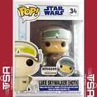 Funko Pop! Star Wars LUKE SKYWALKER (HOTH) WITH PIN #34 Amazon Exclusive 2021