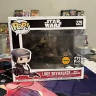 Funko Pop! Star Wars Luke Skywalker with Speeder Bike #229 Vinyl Figure CHASE