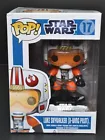 Funko Pop 'Star Wars' LUKE SKYWALKER X-WING Figure #17 NRFB Small Font Rerelease