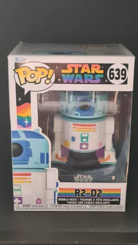 Funko POP Star Wars Pride 2023- R2-D2 - Collectable Figure For Display - 639