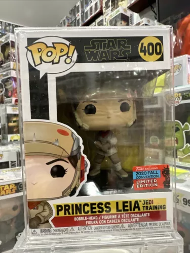 Funko Pop! Star Wars Princess Leia Jedi Training #400 NYCC 2020 Limited Edition