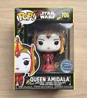 Funko Pop Star Wars Queen Amidala Retro Series #706 + Free Protector