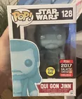 Funko POP! Star Wars Qui Gon Jinn Holographic #128 Galactic Convention 2017