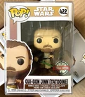 Funko Pop Star Wars : Qui-Gon Jinn (Tatooine) #422 Vinyl Exclusive "Mint"