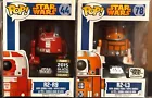 Funko Pop STAR WARS R2-R9 2015 Galactic Con & R2-L3 Dark Side Toys VAULTED Cases