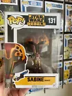 Funko Pop! Star Wars Rebels #131 SABINE (Masked) Wren inc. Pop Protector VGC