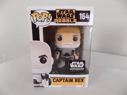Funko POP! Star Wars Rebels Captain Rex 164 Smuggler's Bounty Exclusive Figure