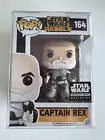 Funko Pop! Star Wars Rebels Captain Rex #164 Smugglers Bounty + Protector