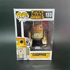 Funko Pop Star Wars Rebels Chopper (133) Vaulted With Protector