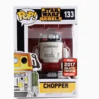 Funko Pop Star Wars Rebels - Chopper - 2017 Galactic Convention Exclusive - #133