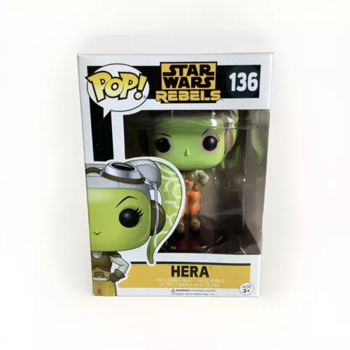Funko Pop Star Wars Rebels Hera #136 Vinyl Bobblehead
