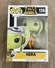 Funko Pop! Star Wars Rebels - Hera Syndulla #136 w/ Protector See Photos