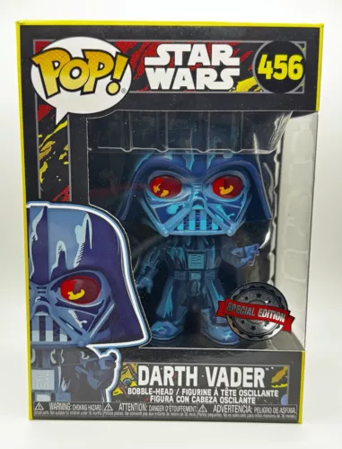 Funko Pop Star Wars Retro Series Darth Vader Figure #456 Special Edition