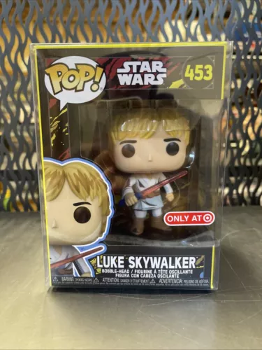 Funko Pop! Star Wars Retro Series Luke Skywalker #453 Exclusive FREE SHIPPING B3