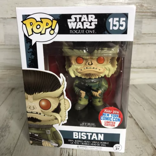 Funko Pop! Star Wars Rogue One BISTAN - 2016 NYCC Exclusive #155 -  New In Box