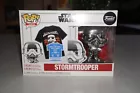 Funko POP! Star Wars Silver Chrome Stormtrooper #296 with XL T-Shirt - Sealed