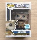 Funko Pop Star Wars Skeleton Crew Kh'ymm #731 + Free Protector