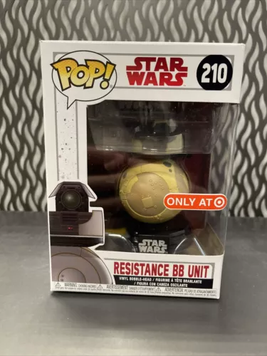 Funko POP! Star Wars The Last Jedi Resistance BB Unit #210 Target FREE SHIP A4