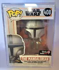 Funko Pop! Star Wars The Mandalorian #408 Gamestop Exclusive w/ Pop Protector