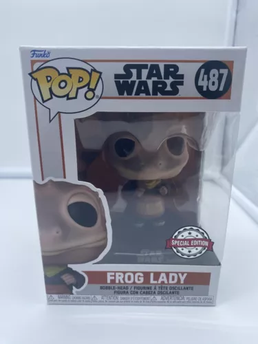 Funko Pop! Star Wars The Mandalorian #487 - Frog Lady (Special Edition)