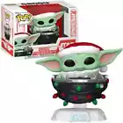 Funko POP Star Wars - The Mandalorian #746 - Grogu in Pram (Holiday) - Brand New