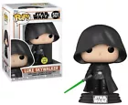 Funko POP! Star Wars The Mandalorian Luke Skywalker #501 [Glows in the Dark] Exc