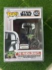 Funko Pop Star Wars - The Mandalorian  W/ Protector Amazon Exclusive - #402