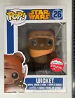 Funko Pop! Star Wars: Wicket #26 Flocked Fugitive Toys Exclusive H04