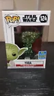 Funko Pop! Star Wars Yoda #124 2019 SDCC Exclusive Green Chrome