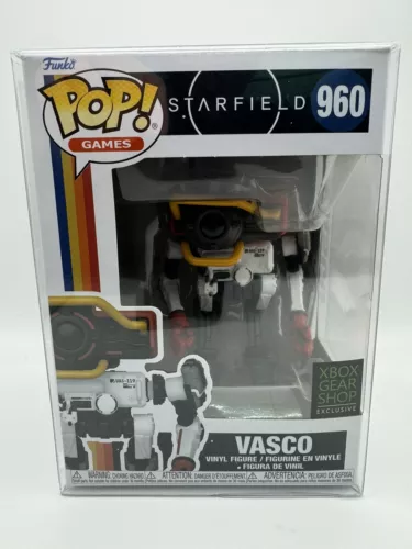 Funko Pop! Starfield: Vasco #960 Xbox Gear Shop Excl. W/Protector