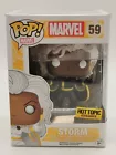 Funko Pop! Storm, Black Suit, Marvel X-Men, Hot Topic #59 + Pop Protector