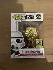 Funko Pop! Stormtrooper Gold Chrome #296 Star Wars 2019 Galactic Convention