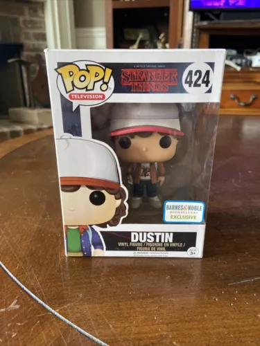 Funko POP! Stranger Things #424 Dustin Barnes & Noble Exclusive
