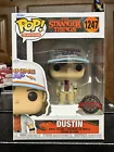 Funko POP! Stranger Things Dustin 1247 SE Exclusive W/ PROTECTOR -