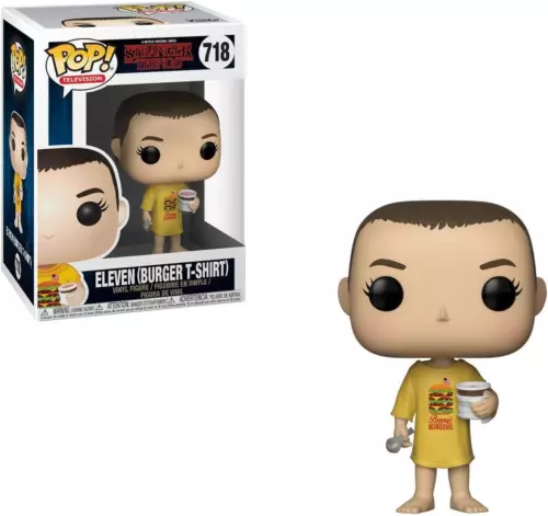 Funko POP Stranger Things Eleven Burger T-shirt #718 Vinyl Figure