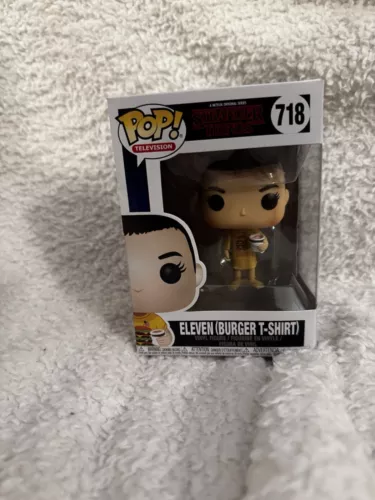 Funko POP! Stranger Things Eleven Burger T-Shirt #718 Vinyl Figure