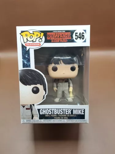 Funko Pop Stranger Things Ghostbuster Mike #546