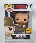 Funko Pop! Stranger Things HOPPER w/ DONUT CHASE #512 NEW & IN STOCK - AUTHENTIC