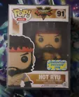 Funko Pop Street Fighter HOT RYU Con Exclusive Street Fighter Vinyl 91 w/case