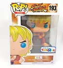 Funko Pop! Street Fighter Ken 193 Toys R Us Exclusive