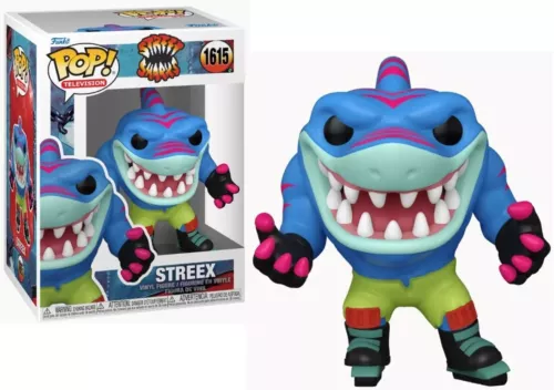 Funko Pop! Street Sharks - Streex #1615 Vinyl Figure - (SHIPS FAST)