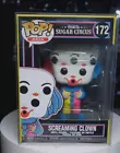 FUNKO POP - Sugar Circus Screaming Clown 172 - Black Light w/Protector