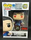 Funko Pop Superman 1123 DC Justice League Movies AAA Exclusive Glow Chase Figure