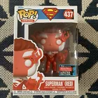 FUNKO POP!  SUPERMAN (RED) #437  DC SUPER HEROES  2022 FALL CONVENTION EXCLUSIVE