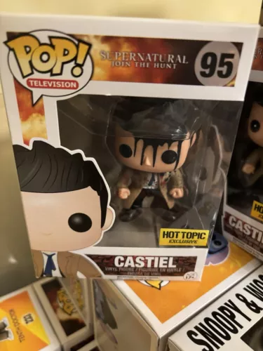 Funko Pop Supernatural #95 Castiel Splatter Hot Topic Exclusive Vinyl Figure