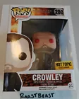Funko Pop! Supernatural Hot Topic Exclusive #200 Crowley NEW w/protector.