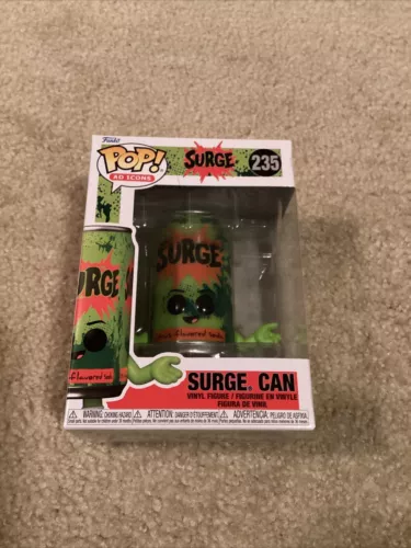 FUNKO POP! SURGE CAN #235~ NEAR MINT~ AD ICONS SERIES~