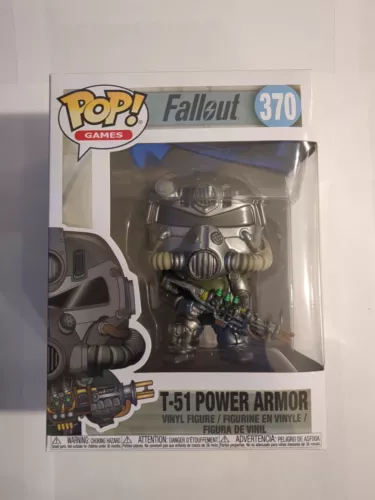 Funko Pop T-51 Power Armor #370 - Fallout With Pop Protector