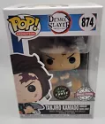 Funko Pop Tanjiro Kamado Hinokami Kagura Chase Demon Slayer 874 Exclusive