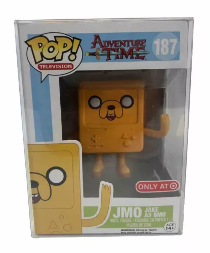 Funko Pop! Target Exclusive Vinyl Adventure Time JMO Jake as BMO Television #187